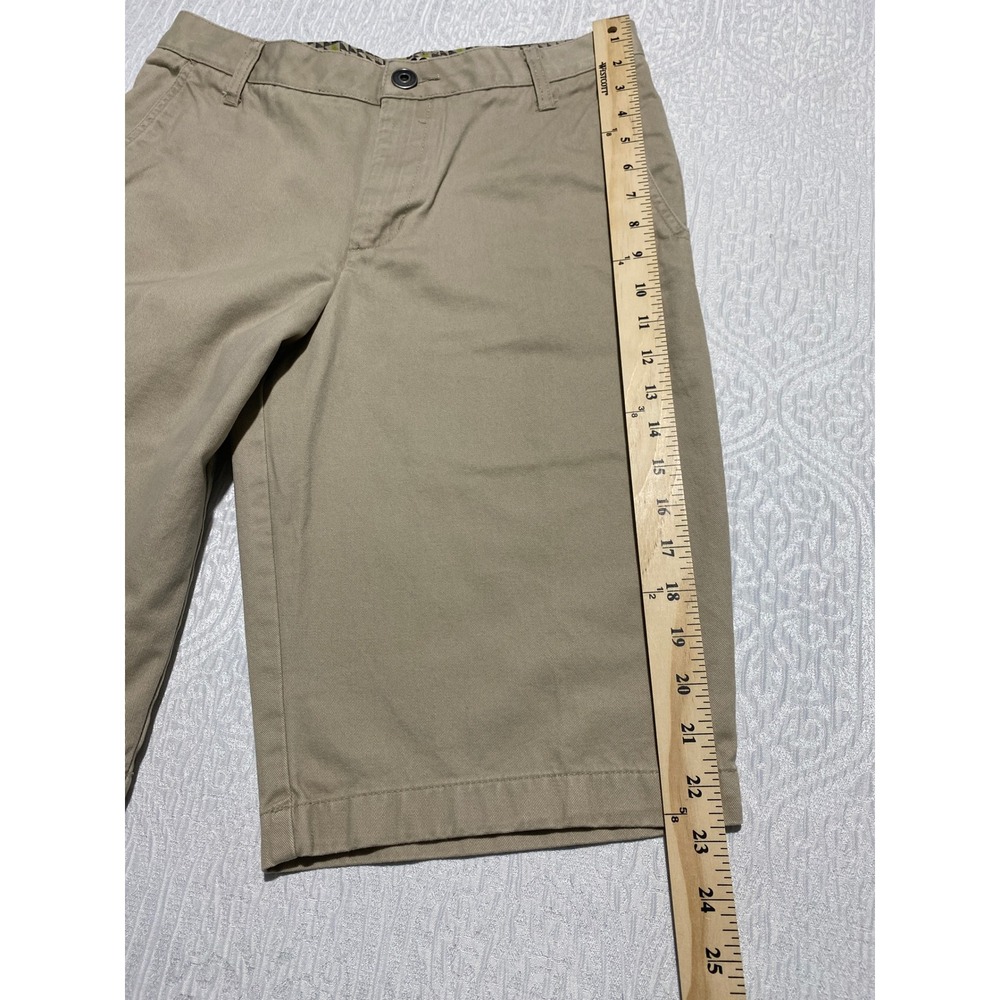 Utility Mens Size 30 Beige Cotton Casual Chino Shorts Utility - Picture 7 of 8
